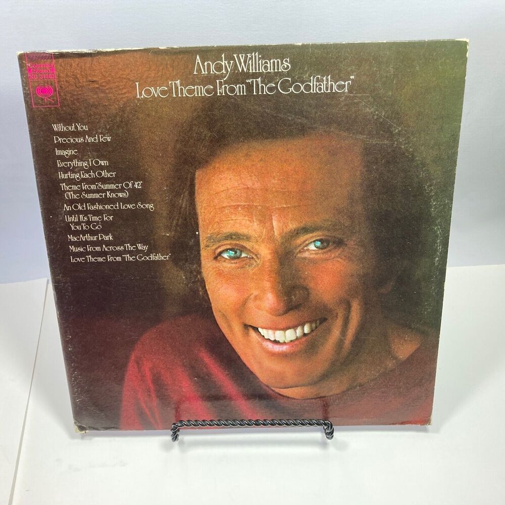 Andy Williams Love Theme From The Godfather Vinyl LP Record Columbia KC 31303